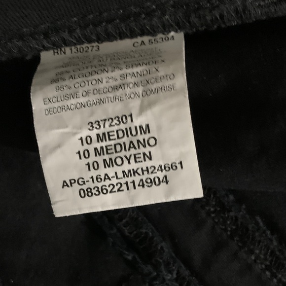 Lee Black Cargo Pants for Women 2 Pair one Black 1 Brown. $6.00 for Both - Picture 5 of 10